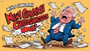 Newt Gingrich - what happens when you teach history to a lizard