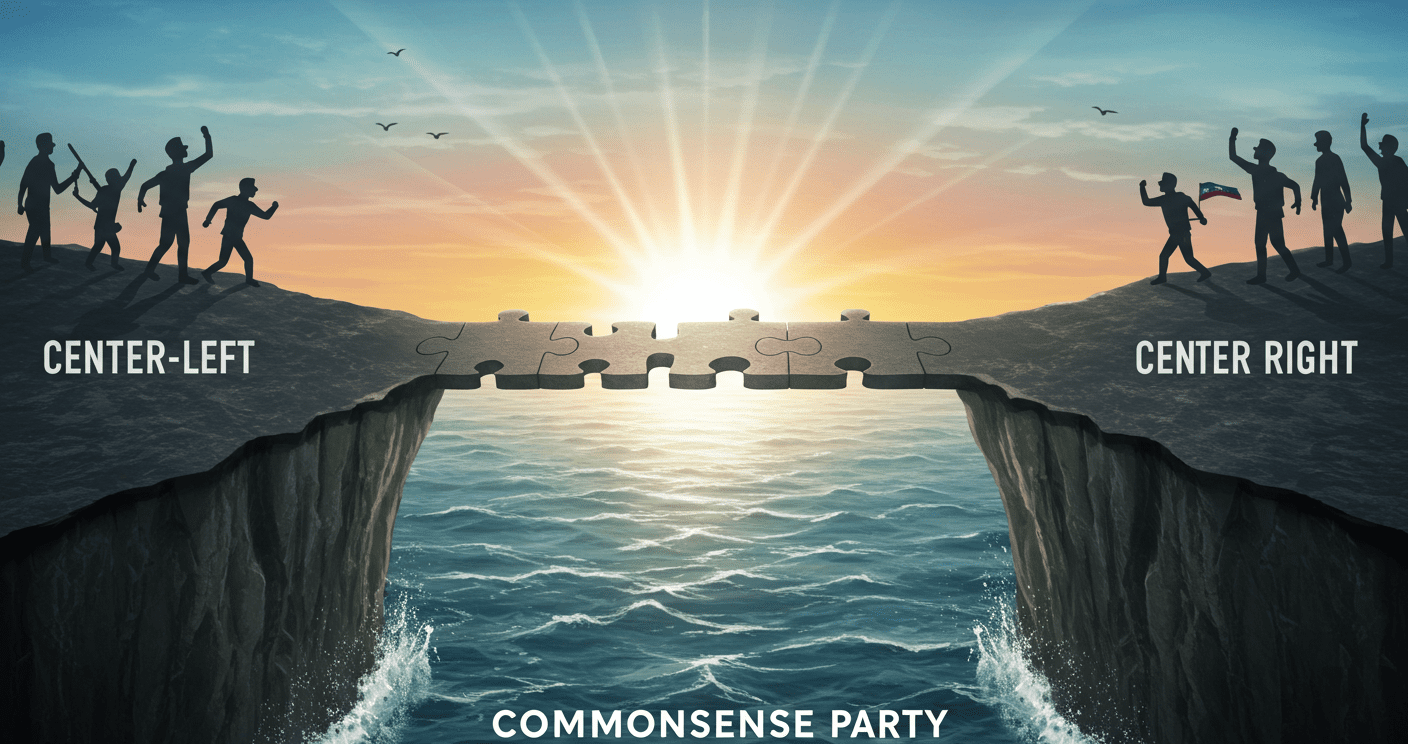 Center Left and Center Right Should Form Commonsense Party
