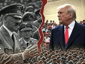 Trump’s consolidation of power in 2025 mirrors Hitler’s playbook after 1933.