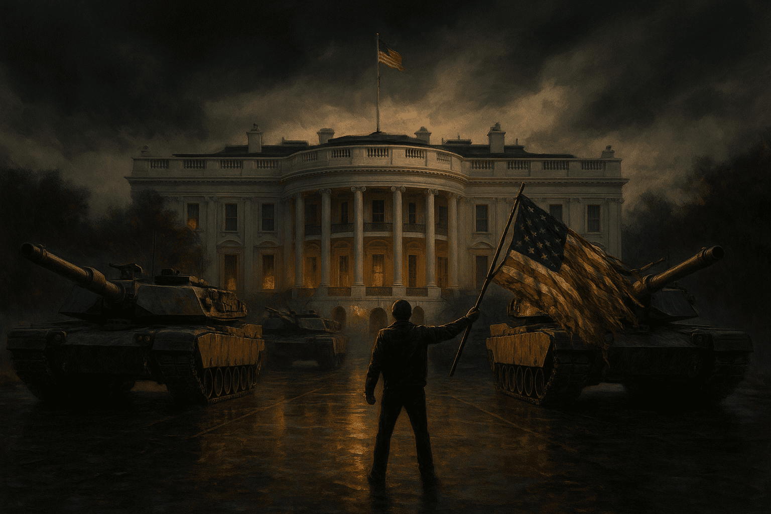 Remember Tiananmen Square: What If Trump’s Tanks Don’t Leave on June 16?