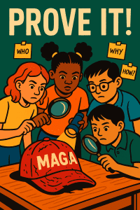 Teaching kids to question everything is the fastest way to defang MAGA. Here’s the K‑12 roadmap—and why businesses, small towns, and democracy need it now