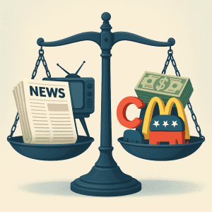 There should never be media bias, especially influenced by politics, corporations or billionaires such as Australian Rupert Murdoch and the Amazon Clown, Bezos.