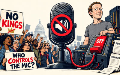 Never Forget October 17: Meta Silenced NO KINGS. Make Zuckerberg Answer for It.