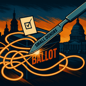 De-oligarchization for campaign finance reform